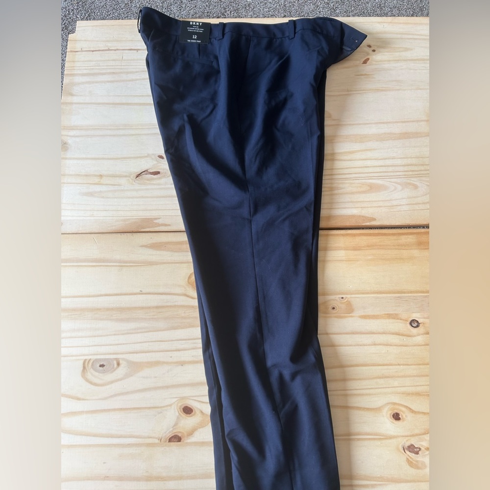 DKNY Womens Casual Work Pants Navy Size 12 “The Essex” Sale!!